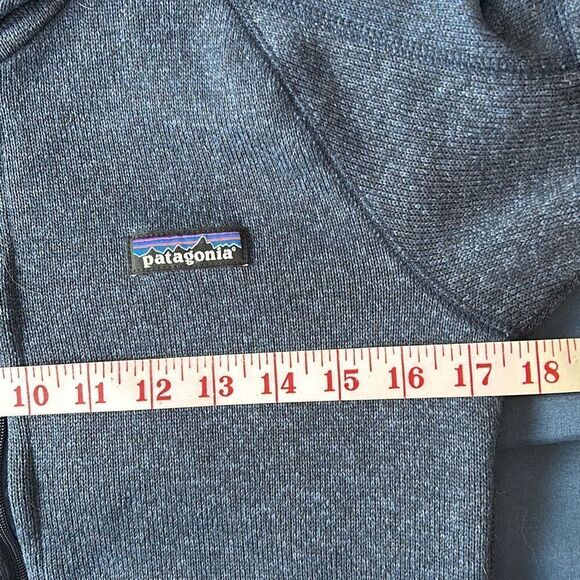 Patagonia Hooded Better Sweater Full Zip Women’s Small Blue - Picture 7 of 9